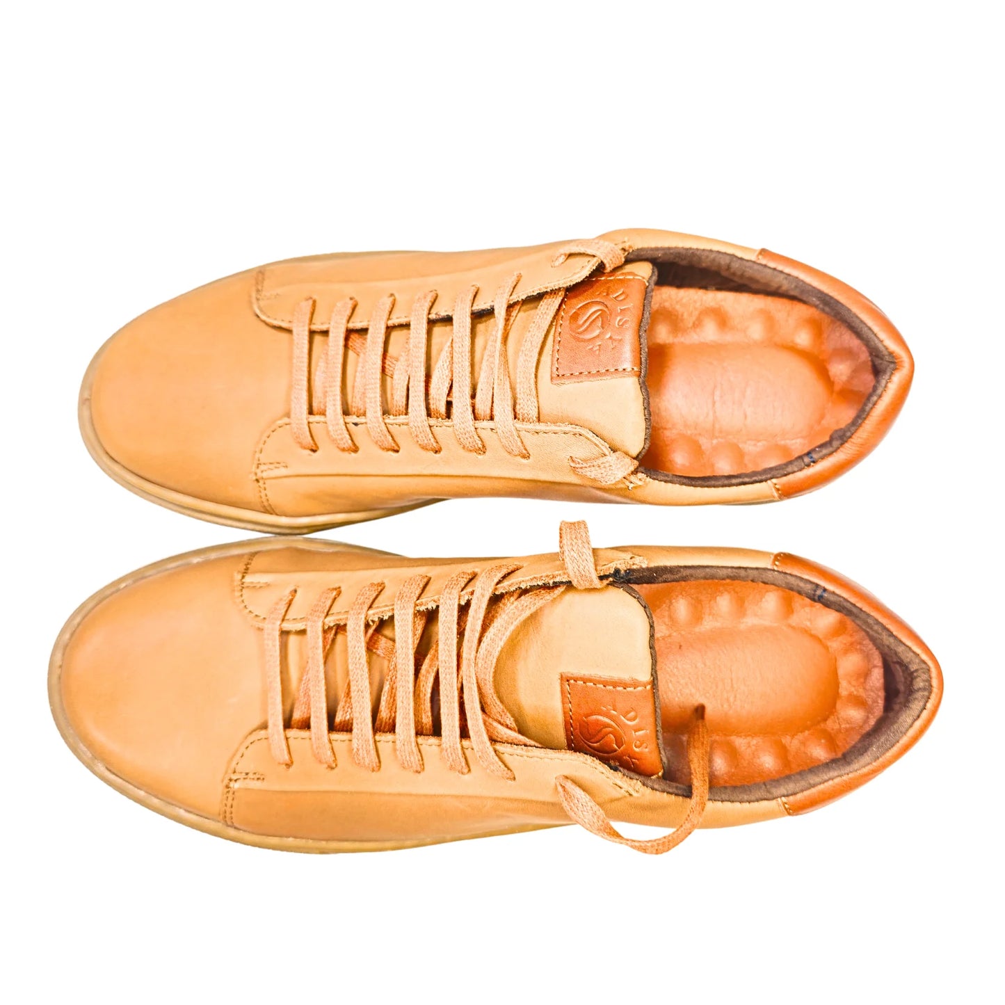 Baskets hommes Cuire Marron